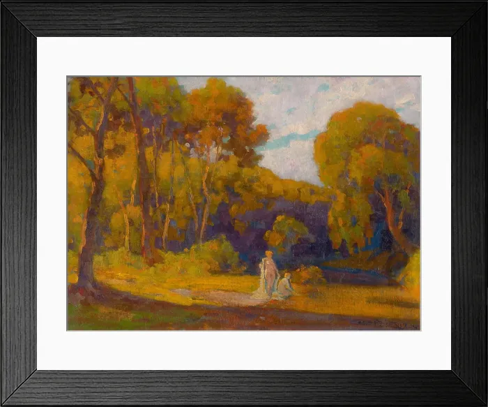 Framed Print : At Sunset, 1922. Creator: Ludovit Cordak Framed Print : At Sunset, 1922. Creator: Ludovit Cordak
