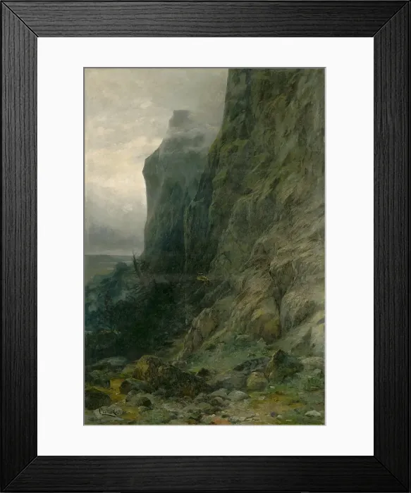 Framed Print : Rocks, 1895. Creator: Ludovit Cordak