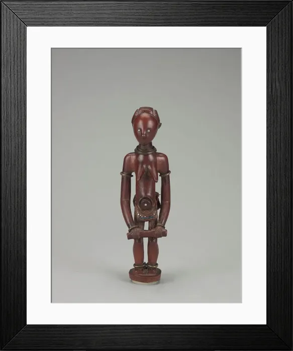 Framed Print : Female Figure, 1870-1900. Creator: Unknown Framed Print : Female Figure, 1870-1900. Creator: Unknown