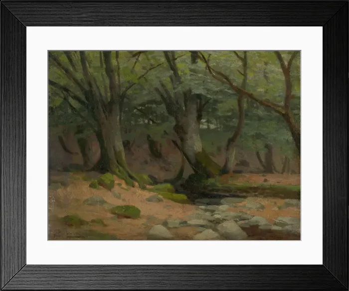 Framed Print : Trees, 1900-1930. Creator: Ludovit Cordak Framed Print : Trees, 1900-1930. Creator: Ludovit Cordak