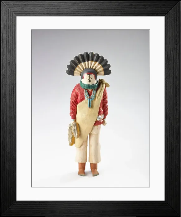 Framed Print : Yeibichai (Talking God), 1934-1946. Creator: Clitso D Dedman Framed Print : Yeibichai (Talking God), 1934-1946. Creator: Clitso D Dedman