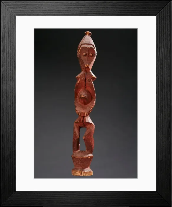 Framed Print : Figure for Bukota association, late 19th century - early 20th century. Creator: Unknown Framed Print : Figure for Bukota association, late 19th century - early 20th century. Creator: Unknown