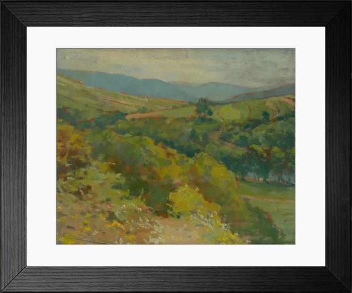 Framed Print : The Hornad Valley by Tahanovce, around 1914-1915. Creator: Ludovit Cordak Framed Print : The Hornad Valley by Tahanovce, around 1914-1915. Creator: Ludovit Cordak