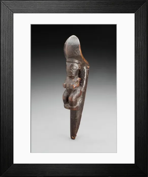 Framed Print : Stilt step, 1780-1850. Creator: Unknown