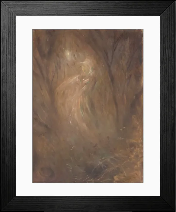 Framed Print : Forest Ghost, 1890-1900. Creator: Ladislav Mednyanszky Framed Print : Forest Ghost, 1890-1900. Creator: Ladislav Mednyanszky