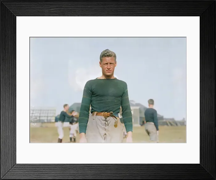 Framed Print : Capt. Baker, Princeton, 1913. Creator: Bain News Service Framed Print : Capt. Baker, Princeton, 1913. Creator: Bain News Service