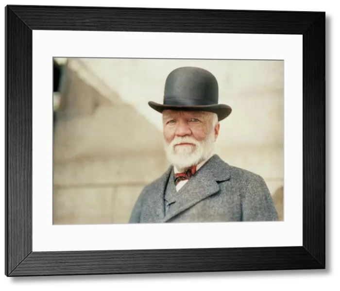 Framed Print : Andrew Carnegie, 1913. Creator: Bain News Service Framed Print : Andrew Carnegie, 1913. Creator: Bain News Service