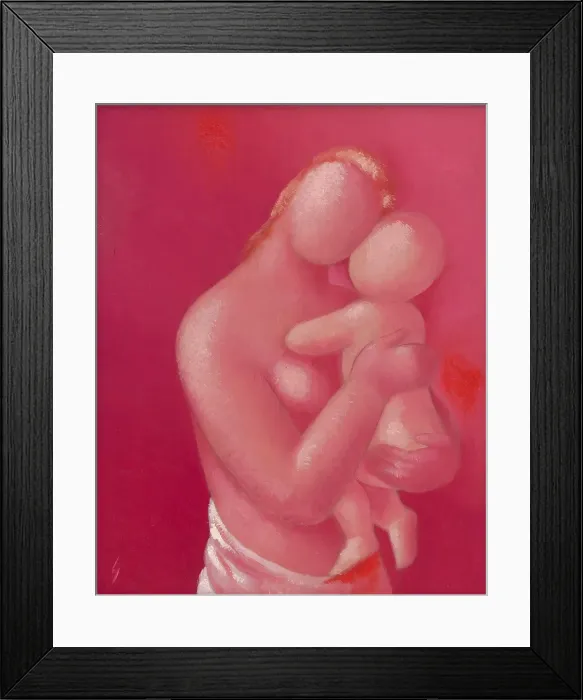Framed Print : Mother, 1932. Creator: Mikulas Galanda Framed Print : Mother, 1932. Creator: Mikulas Galanda
