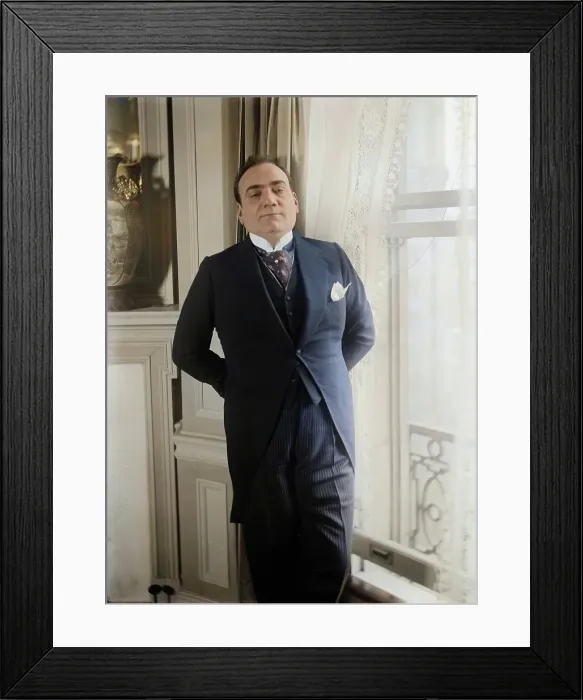 Framed Print : Caruso, between c1915 and c1920. Creator: Bain News Service