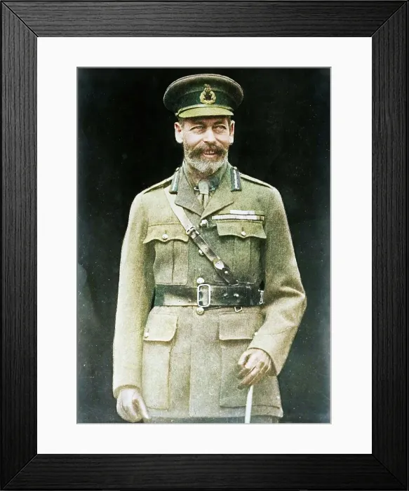 Framed Print : King George, between c1915 and c1920. Creator: Bain News Service Framed Print : King George, between c1915 and c1920. Creator: Bain News Service