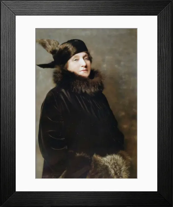 Framed Print : Melba, Madame, portrait photograph, 1915 Jan. 3. Creator: Arnold Genthe Framed Print : Melba, Madame, portrait photograph, 1915 Jan. 3. Creator: Arnold Genthe
