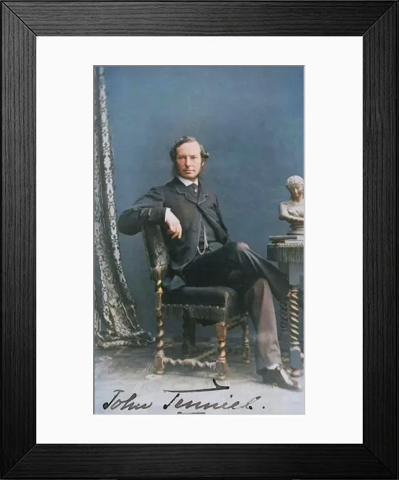 Framed Print : [John Tenniel], 1860s. Creator: John & Charles Watkins