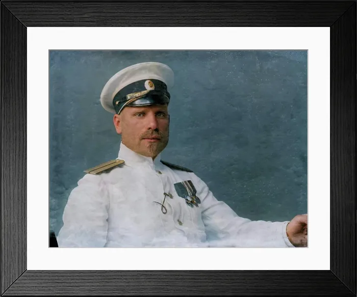 Framed Print : Georgii Iakovlevich Sedov, 1912. Creator: Nikolay Vasilyevich Pinegin Framed Print : Georgii Iakovlevich Sedov, 1912. Creator: Nikolay Vasilyevich Pinegin