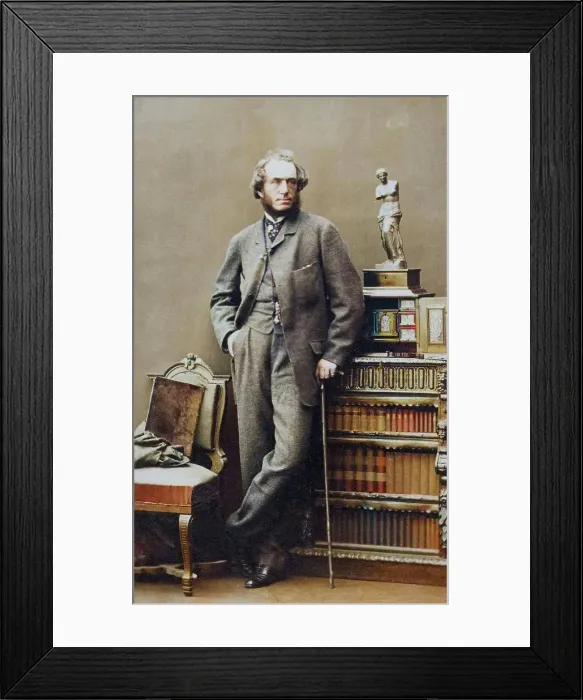 Framed Print : [John Leech], 1860s. Creator: Camille Silvy