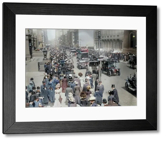 Framed Print : 5th Ave. - Easter 1911. Creator: Bain News Service