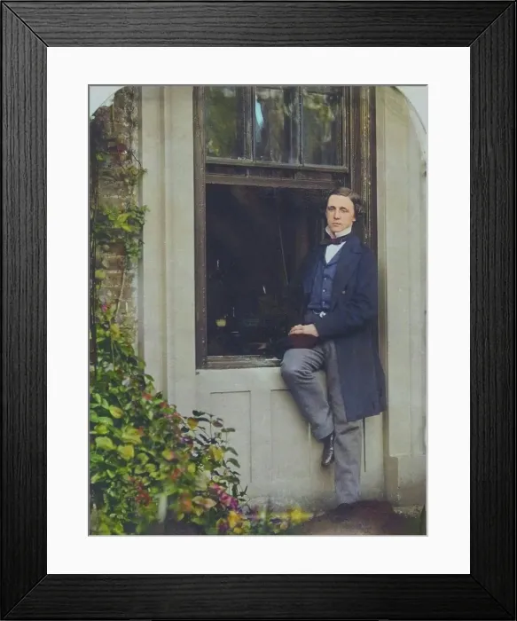 Framed Print : Self-Portrait, 1857. Creator: Lewis Carroll Framed Print : Self-Portrait, 1857. Creator: Lewis Carroll