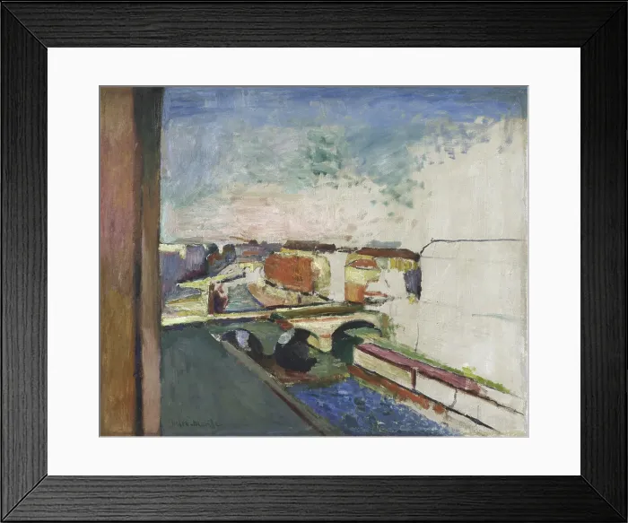 Framed Print : Pont Saint-Michel, c1900. Creator: Henri Matisse Framed Print : Pont Saint-Michel, c1900. Creator: Henri Matisse