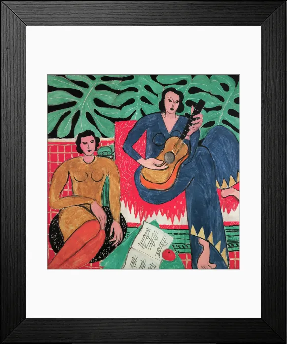 Framed Print : La Musique, 1939. Creator: Henri Matisse Framed Print : La Musique, 1939. Creator: Henri Matisse