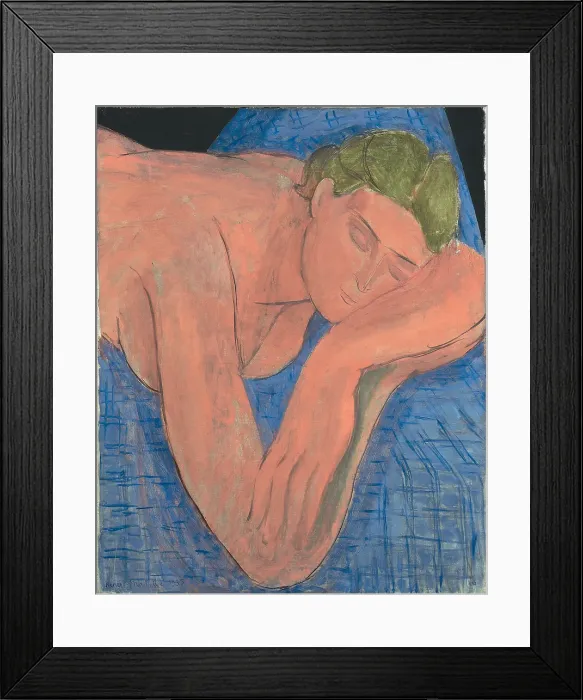 Framed Print : The Dream, 1935. Creator: Henri Matisse Framed Print : The Dream, 1935. Creator: Henri Matisse