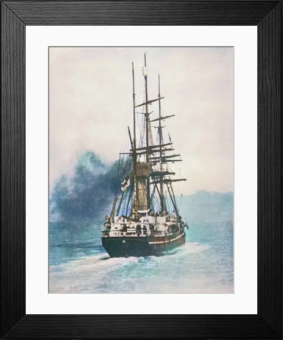 Framed Print : The Terra Nova, A Famous Whaler That Has Taken Part In Several British Antarctic Expeditions, c1 Creator: Unknown. The Terra Nova, A Famous Whaler That Has Taken Part In Several British Antarctic Expeditions Framed Print : The Terra Nova, A Famous Whaler That Has Taken Part In Several British Antarctic Expeditions, c1 Creator: Unknown. The Terra Nova, A Famous Whaler That Has Taken Part In Several British Antarctic Expeditions