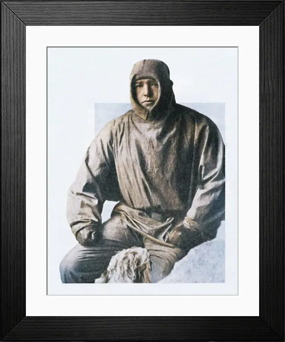 Framed Print : Sir Ernest Shackleton, c1900s, (1936). Creator: Unknown. Sir Ernest Shackleton, c1900s, (1936). Creator: Unknown