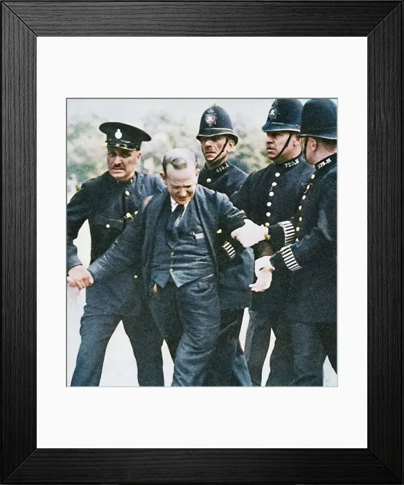 Framed Print : McMahon: He was sentenced to twelve months hard labour for producing a revolver with intent to al Creator: Unknown. McMahon: He was sentenced to twelve months hard labour for producing a revolver with intent to al Creator Framed Print : McMahon: He was sentenced to twelve months hard labour for producing a revolver with intent to al Creator: Unknown. McMahon: He was sentenced to twelve months hard labour for producing a revolver with intent to al Creator