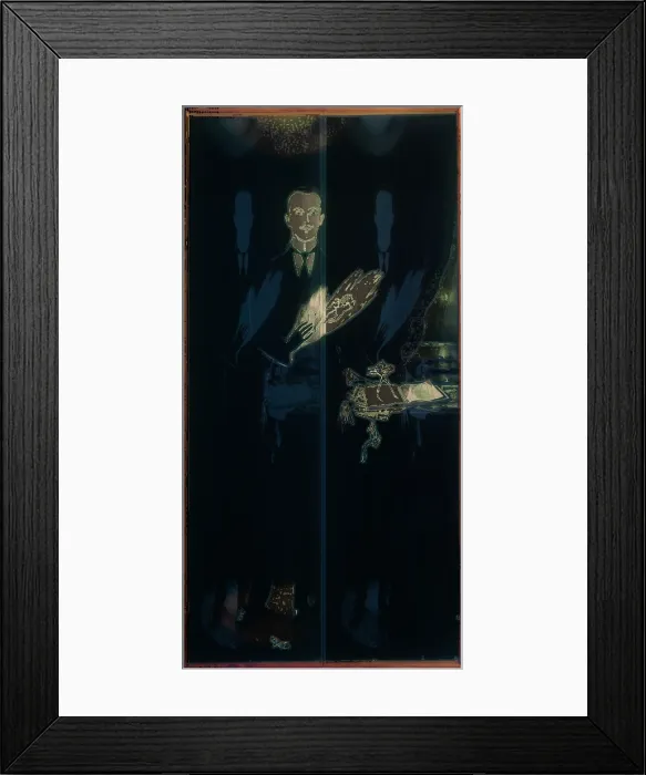 Framed Print : Self-Portrait, 1911. Creator: Alberto Martini Framed Print : Self-Portrait, 1911. Creator: Alberto Martini