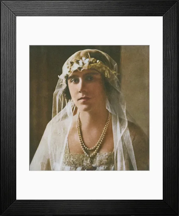 Framed Print : Bridesmaid at wedding of Princess Mary and Viscount Lascelles, 1922, (1937.) Creator: Unknown. Bridesmaid at wedding of Princess Mary and Viscount Lascelles, 1922, (1937.) Creator: Unknown Framed Print : Bridesmaid at wedding of Princess Mary and Viscount Lascelles, 1922, (1937.) Creator: Unknown. Bridesmaid at wedding of Princess Mary and Viscount Lascelles, 1922, (1937.) Creator: Unknown