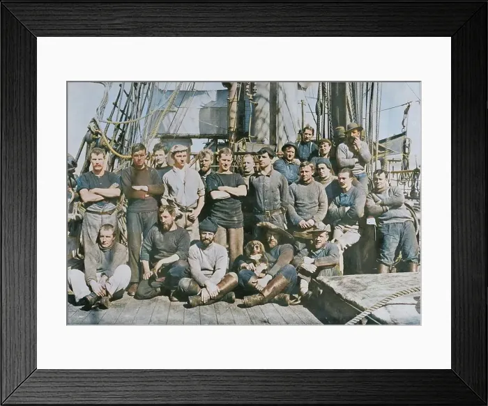 Framed Print : The Crew of the Terra Nova, c1910-1913, (1913). Creator: Herbert Ponting. The Crew of the Terra Nova, c1910-1913, (1913). Creator: Herbert Ponting Framed Print : The Crew of the Terra Nova, c1910-1913, (1913). Creator: Herbert Ponting. The Crew of the Terra Nova, c1910-1913, (1913). Creator: Herbert Ponting