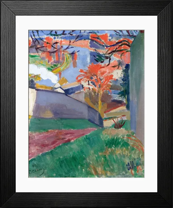 Framed Print : Bougival, 1904. Creator: Andre Derain Framed Print : Bougival, 1904. Creator: Andre Derain