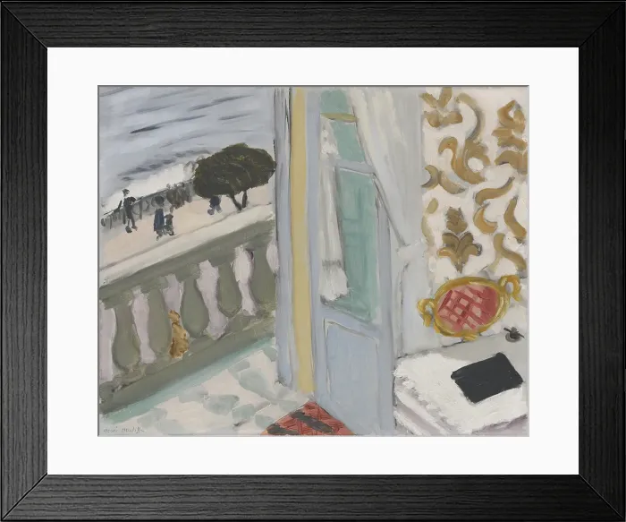 Framed Print : Nice, Cahier noir, 1918. Creator: Henri Matisse Framed Print : Nice, Cahier noir, 1918. Creator: Henri Matisse
