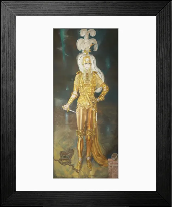 Framed Print : The Marchesa Casati as Cesare Borgia, 1925. Creator: Alberto Martini Framed Print : The Marchesa Casati as Cesare Borgia, 1925. Creator: Alberto Martini