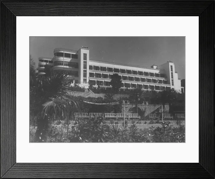Framed Print : View of the Voroshilov Sanatorium of the Red Army (RKKA) in Sochi, Soviet Union, 1933. Creator: Hannes Meyer Framed Print : View of the Voroshilov Sanatorium of the Red Army (RKKA) in Sochi, Soviet Union, 1933. Creator: Hannes Meyer