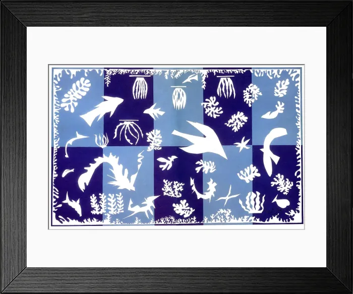 Framed Print : Polynesia, the Sky, 1946. Creator: Henri Matisse Framed Print : Polynesia, the Sky, 1946. Creator: Henri Matisse