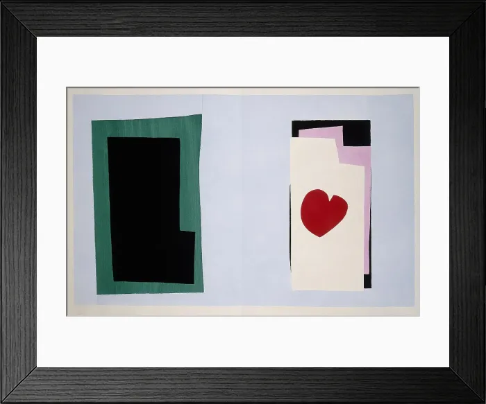 Framed Print : Illustration from the book Jazz, c1947. Creator: Henri Matisse Framed Print : Illustration from the book Jazz, c1947. Creator: Henri Matisse