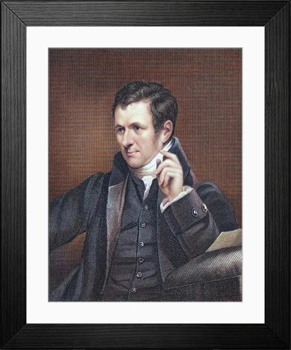 Framed Print : Humphry Davy, British chemist, 19th century. Creator: Unknown Framed Print : Humphry Davy, British chemist, 19th century. Creator: Unknown