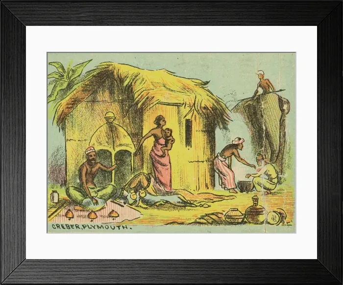 Framed Print : Scene from the Ceylon Exhibition at the Royal Agricultural Hall, London, late 19th century. Creator: Unknown Framed Print : Scene from the Ceylon Exhibition at the Royal Agricultural Hall, London, late 19th century. Creator: Unknown