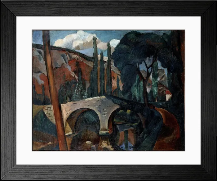 Framed Print : The Old Bridge, 1910. Creator: Andre Derain. The Old Bridge, 1910. Creator: Andre Derain Framed Print : The Old Bridge, 1910. Creator: Andre Derain. The Old Bridge, 1910. Creator: Andre Derain