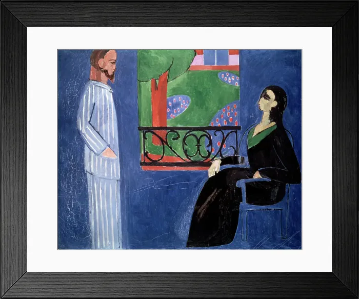 Framed Print : The Conversation, 1908-1912. Creator: Henri Matisse. The Conversation, 1908-1912. Creator: Henri Matisse Framed Print : The Conversation, 1908-1912. Creator: Henri Matisse. The Conversation, 1908-1912. Creator: Henri Matisse
