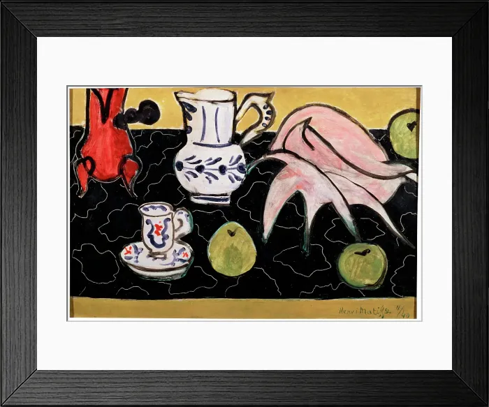 Framed Print : Still Life with a Seashell on Black Marble, 1940. Creator: Henri Matisse. Still Life with a Seashell on Black Marble, 1940. Creator: Henri Matisse Framed Print : Still Life with a Seashell on Black Marble, 1940. Creator: Henri Matisse. Still Life with a Seashell on Black Marble, 1940. Creator: Henri Matisse