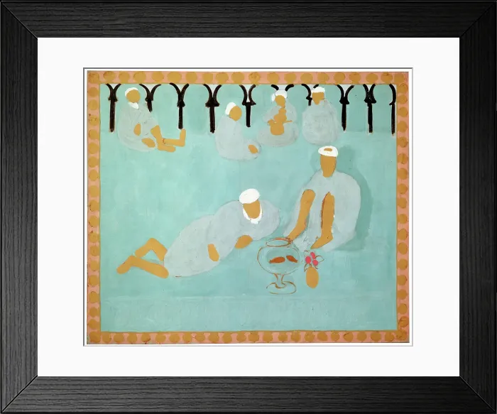 Framed Print : Arab Coffee House, 1913. Creator: Henri Matisse. Arab Coffee House, 1913. Creator: Henri Matisse Framed Print : Arab Coffee House, 1913. Creator: Henri Matisse. Arab Coffee House, 1913. Creator: Henri Matisse