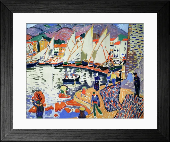 Framed Print : Drying the Sails, 1905. Creator: Andre Derain. Drying the Sails, 1905. Creator: Andre Derain Framed Print : Drying the Sails, 1905. Creator: Andre Derain. Drying the Sails, 1905. Creator: Andre Derain