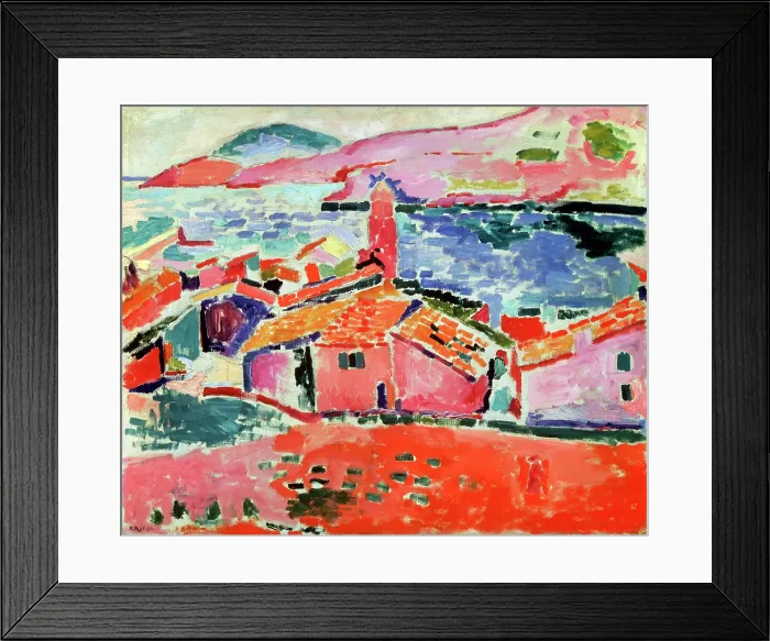 Framed Print : View of Collioure, c1905. Creator: Henri Matisse. View of Collioure, c1905. Creator: Henri Matisse Framed Print : View of Collioure, c1905. Creator: Henri Matisse. View of Collioure, c1905. Creator: Henri Matisse