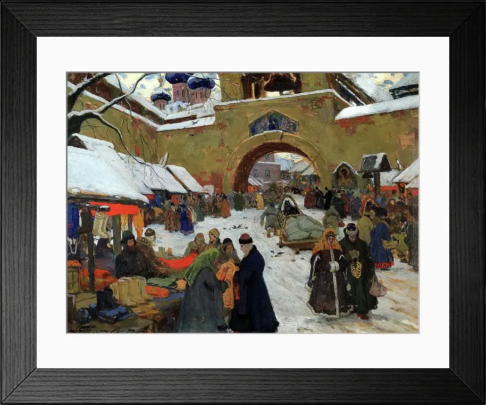 Framed Print : Market Day in an Old Russian Town, 1910s. Creator: Ivan Goryushkin-Sorokopudov. Market Day in an Old Russian Town, 1910s. Creator: Ivan Goryushkin-Sorokopudov Framed Print : Market Day in an Old Russian Town, 1910s. Creator: Ivan Goryushkin-Sorokopudov. Market Day in an Old Russian Town, 1910s. Creator: Ivan Goryushkin-Sorokopudov