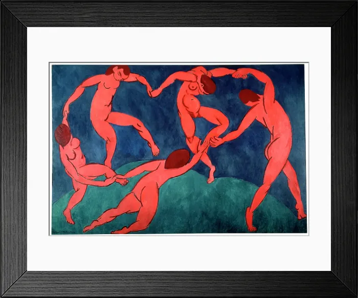 Framed Print : The Dance, 1909-1910. Creator: Henri Matisse. The Dance, 1909-1910. Creator: Henri Matisse Framed Print : The Dance, 1909-1910. Creator: Henri Matisse. The Dance, 1909-1910. Creator: Henri Matisse