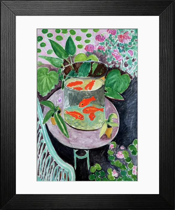 Framed Print : Goldfish, 1912. Creator: Henri Matisse. Goldfish, 1912. Creator: Henri Matisse