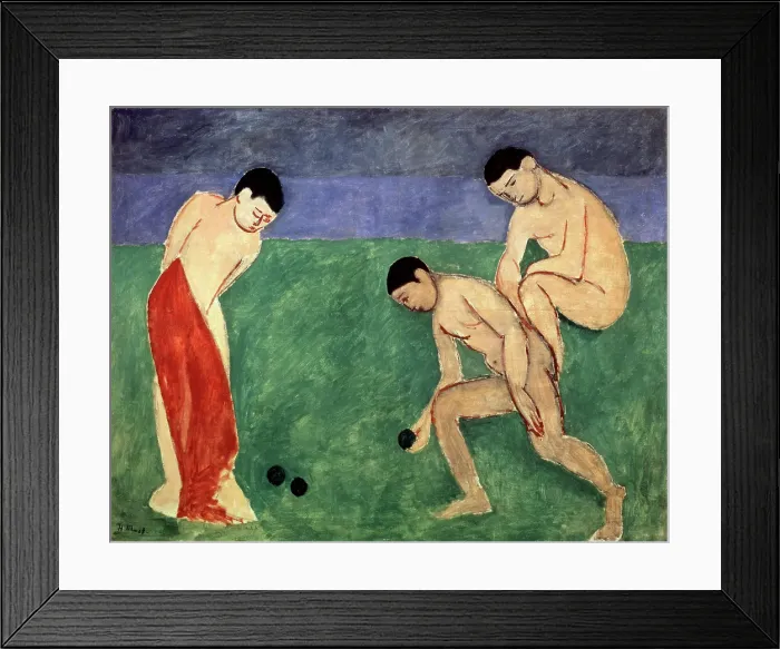 Framed Print : A Game of Bowls, 1908. Creator: Henri Matisse. A Game of Bowls, 1908. Creator: Henri Matisse Framed Print : A Game of Bowls, 1908. Creator: Henri Matisse. A Game of Bowls, 1908. Creator: Henri Matisse