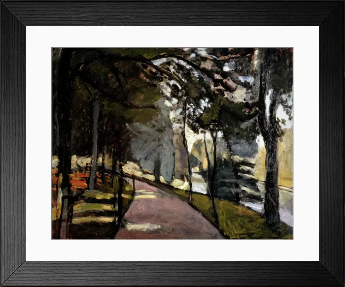 Framed Print : Bois de Boulogne, 1902. Creator: Henri Matisse. Bois de Boulogne, 1902. Creator: Henri Matisse Framed Print : Bois de Boulogne, 1902. Creator: Henri Matisse. Bois de Boulogne, 1902. Creator: Henri Matisse