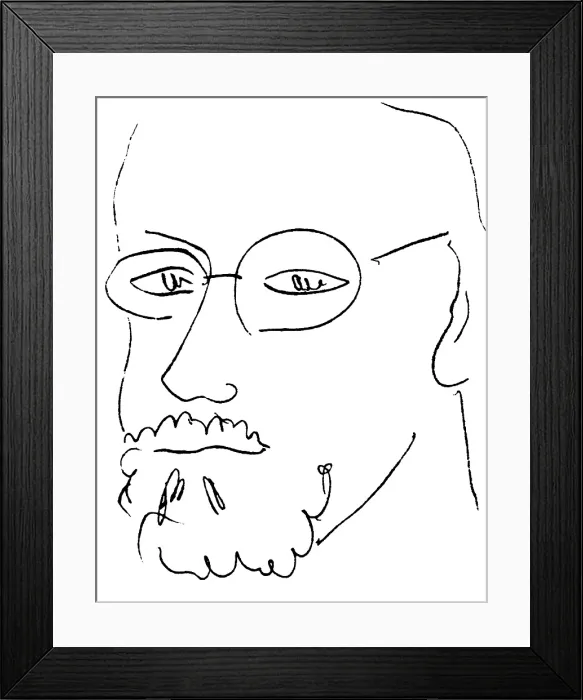 Framed Print : Self-Portrait, 1949. Creator: Henri Matisse. Self-Portrait, 1949. Creator: Henri Matisse Framed Print : Self-Portrait, 1949. Creator: Henri Matisse. Self-Portrait, 1949. Creator: Henri Matisse