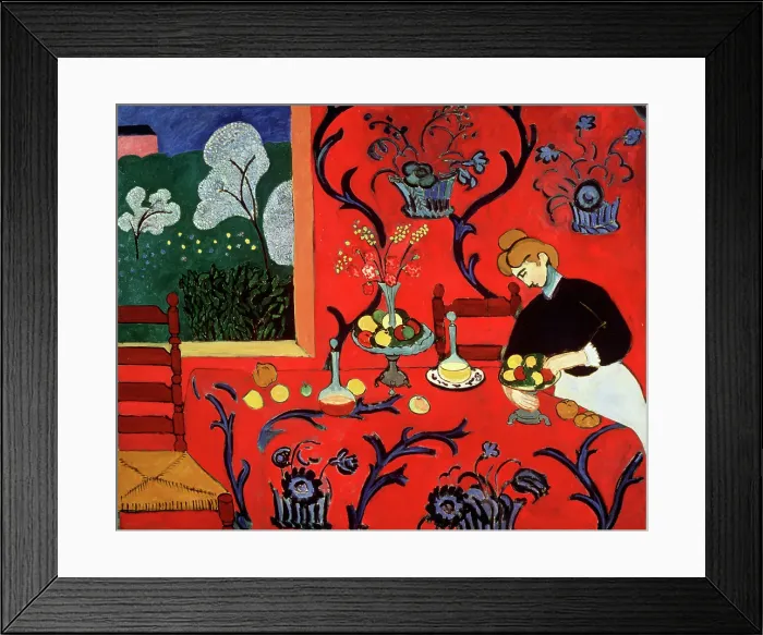 Framed Print : Harmony in Red (The Red Room), 1908. Creator: Henri Matisse. Harmony in Red (The Red Room), 1908. Creator: Henri Matisse Framed Print : Harmony in Red (The Red Room), 1908. Creator: Henri Matisse. Harmony in Red (The Red Room), 1908. Creator: Henri Matisse